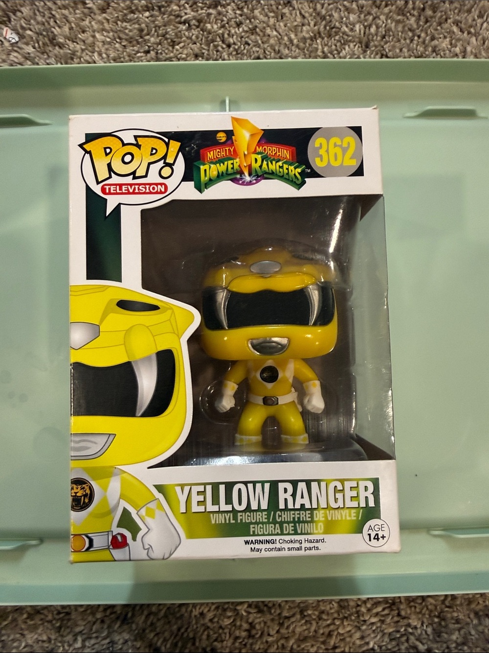 Funko Pop! Television Yellow Ranger Vinyl Figure - Yellow and Black
